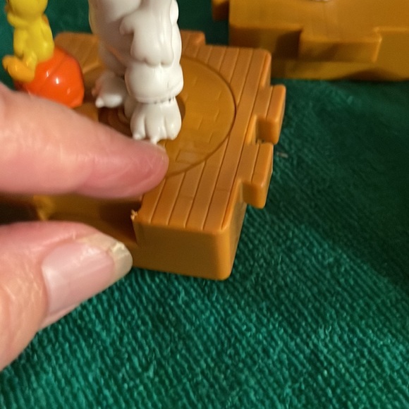 Vintage Warner Brothers Space Jam toy figurines - Looney Tunes - set of 7 (mlb) - Picture 4 of 9